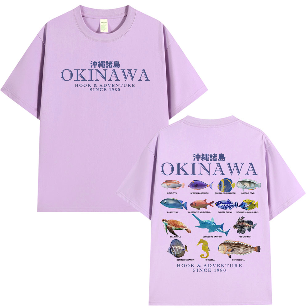 Okinawa Okyanus Balık T Gömlek - Japanese Women Lifestyle incelemesi ve fiyatı